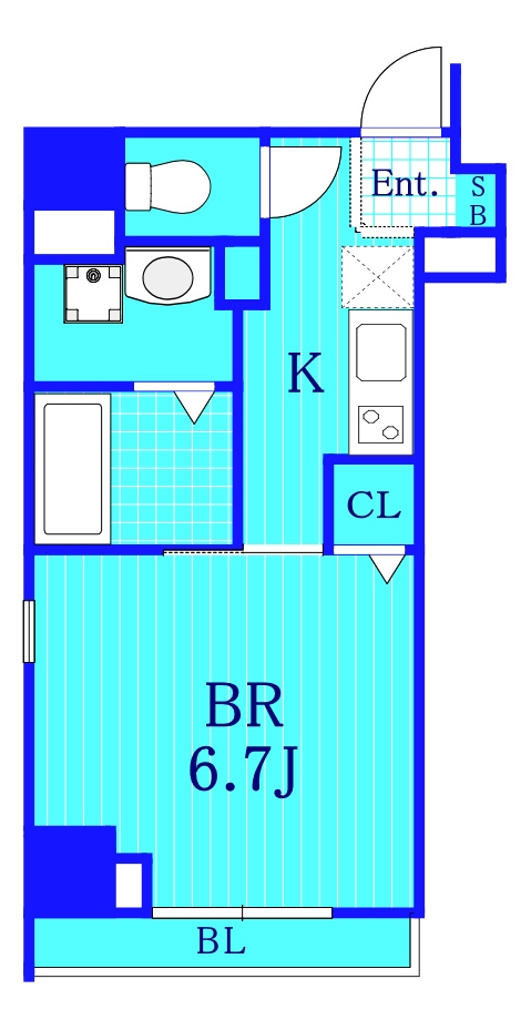 アース浅間町の間取り