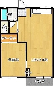 コンシェール萩原　Ａの間取り