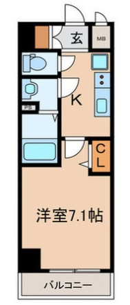 【間取り】 | P's imaike(ピースイマイケ)