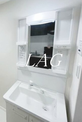【洗面所】 | アドヴァンスＴＴ１号館 | 独立洗面台です。