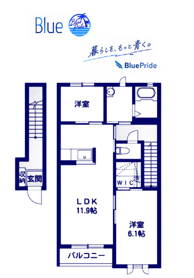 【間取り】 | NIIYA鵠沼S