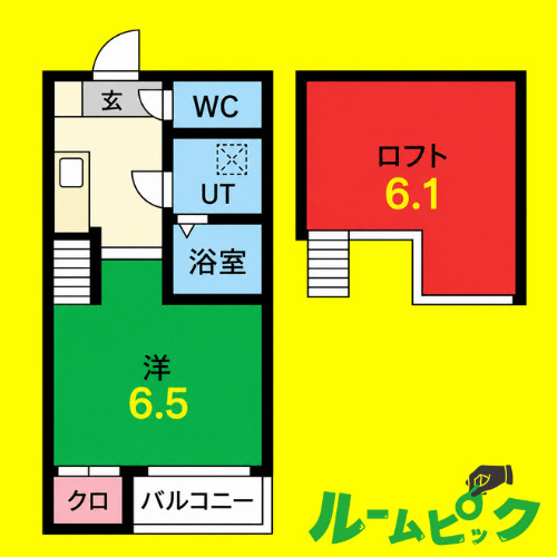 GRANDE本陣　名古屋市賃貸　仲介手数料無料の間取り