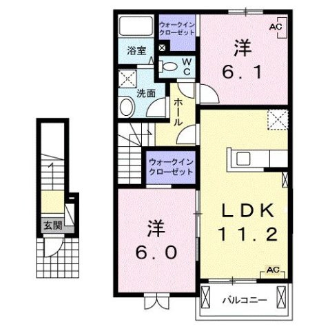 サクラヒルズの間取り
