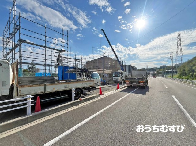 大森・金城学院前駅東(全10棟)の前面道路含む現地写真