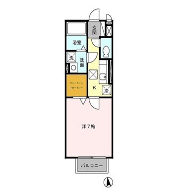 【間取り】 | ハーモニー弐番館