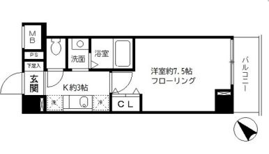 スカイパル・Yの間取り