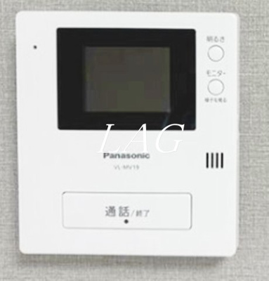 【セキュリティ】 | メゾンドＡ１ | モニター付きインターフォンです。