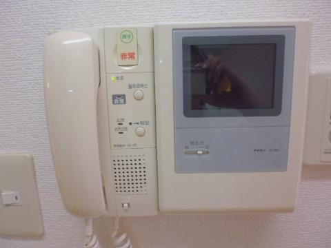 ウイステリアのセキュリティ|カメラ付インターホン