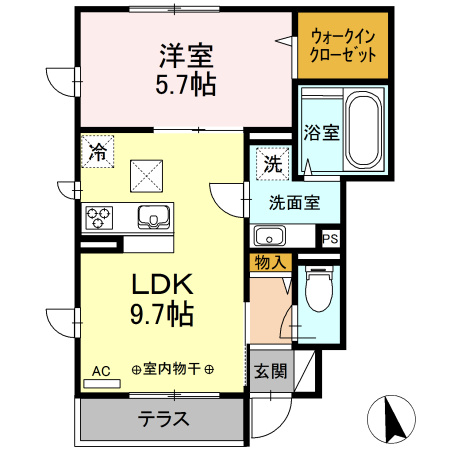 【間取り】 | グレイスコート