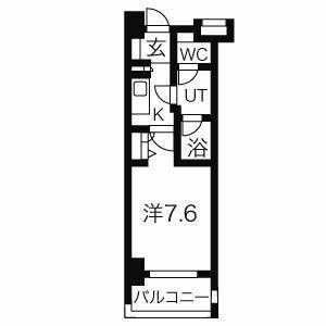 meLiV鶴舞の間取り
