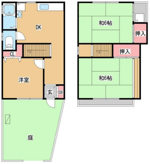 福田一丁目戸建ての間取り