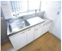 福田一丁目戸建てのキッチン