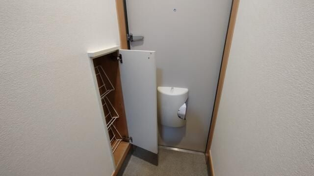 福米コーポの玄関