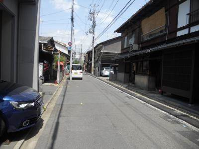 PRIME COURT 二条城南（プライムコート二条城南）の地図|前面道路