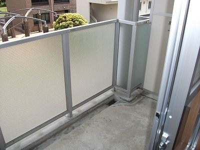 エトワール久保田のバルコニー