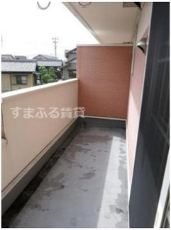 【バルコニー】 | サンリット　タウンD　西尾市平坂町