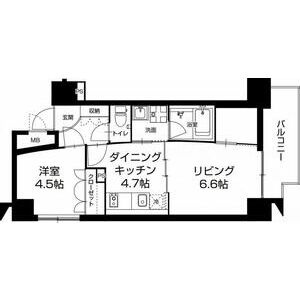 URBAN FLATS中之島の間取り