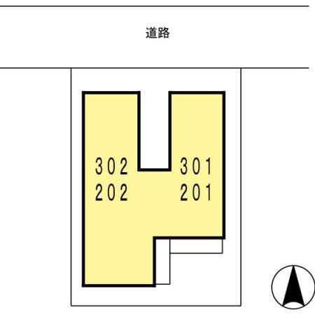 Ｄ－ｒｏｏｍ蓮根の区画図