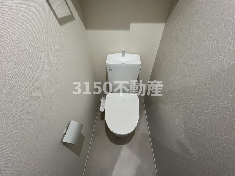 Belle Jiang　Ⅱのトイレ|ゆったりとした空間のトイレです