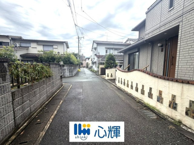 【前面道路含む現地写真】 | 久留米市諏訪野町（オール電化・2世帯住宅）