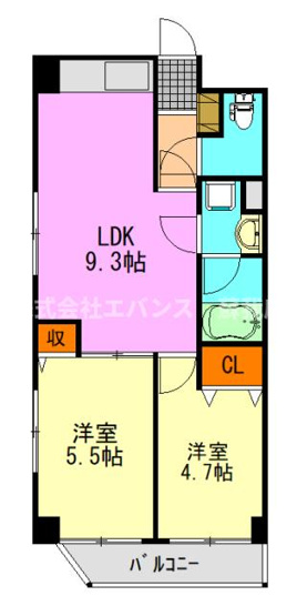 【間取り】 | ワコーレ本千葉