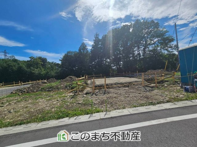 CRADLEGARDEN那須塩原市豊浦南町の外観|建築中現地写真（同社施工の完成物件・モデルハウスがご見学できます）