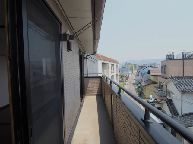 メゾン四季のバルコニー