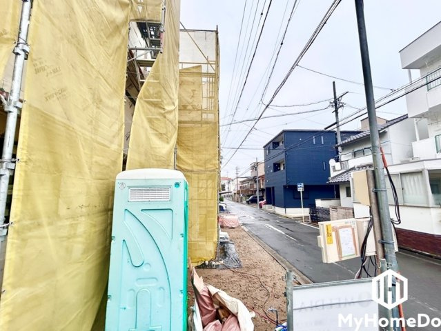 北区生駒町の前面道路含む現地写真