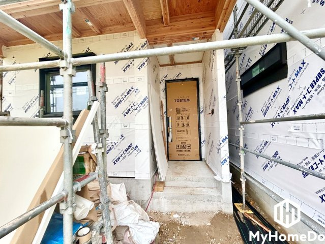 北区生駒町の玄関