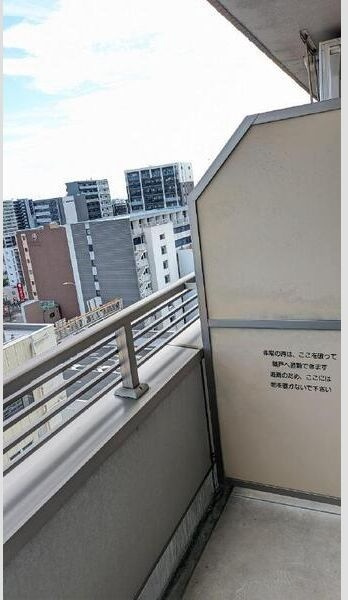 サウス名駅のバルコニー