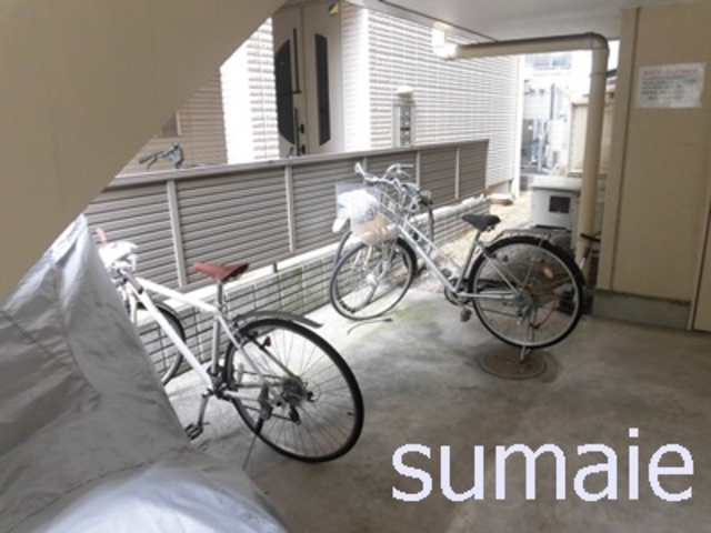 田端シティクレストのその他共用部分|自転車置場です