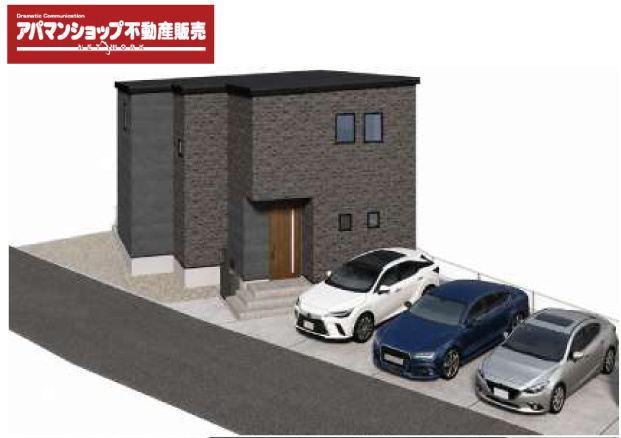 【外観パース】 | 裾野市平松01期 新築建売分譲住宅 建物＋土地 TW06336 | 裾野市平松　1号棟　外観パース