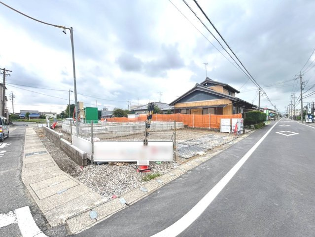ブルーミングガーデン　一宮市柚木颪　全2区画分譲の外観|「現地（2026年8月28日）撮影」　
■全体写真　
■ヤマダ不動産　株式会社リライフ　