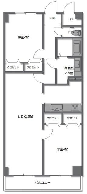 カーサ５０１の間取り