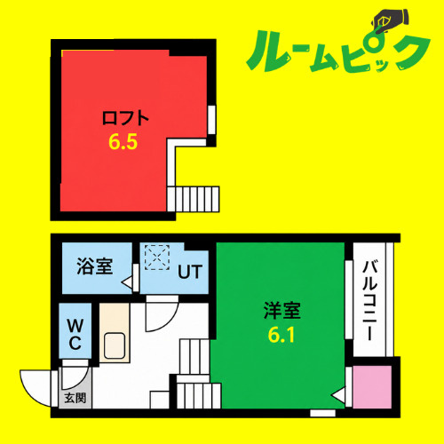 Glanz　名古屋市賃貸　仲介手数料無料の間取り
