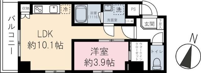 【間取り】 | Ｃａｓａ　Ｆｌａｇ　Ｓｈｉｂｕｙａ