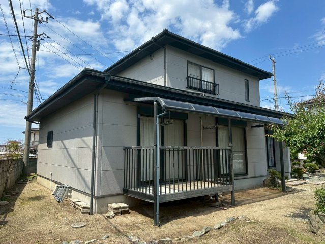 中村3丁目　中古戸建の外観|【外観】1階外に物干しスペースあります！