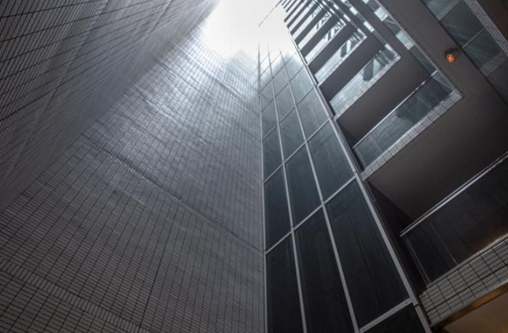 文京区本郷１丁目の賃貸マンションのロビー