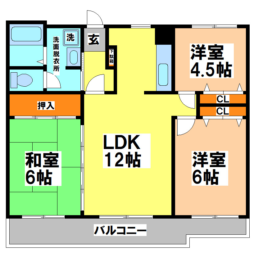 プレミールニイヤの間取り