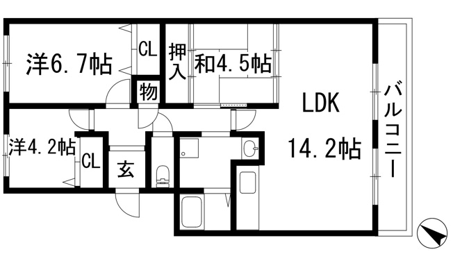 【間取り】 | エステートプラザ中野