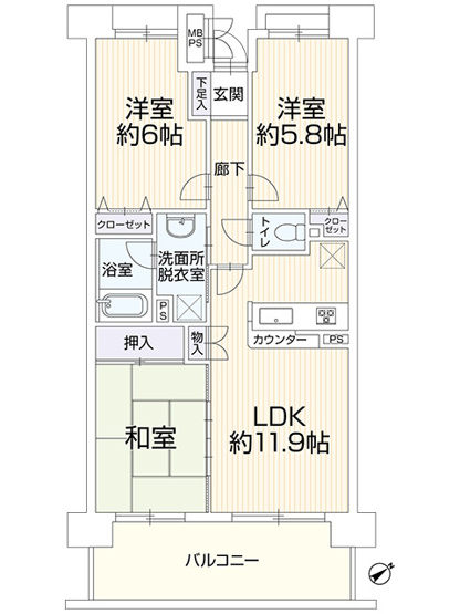 【間取り】 | ◇◆ライオンズガーデン湘南緑が浜◆◇