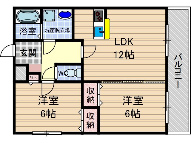 【間取り】 | ボナール水尾