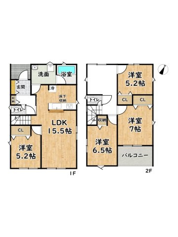 姫路市網干区余子浜第3/新築戸建