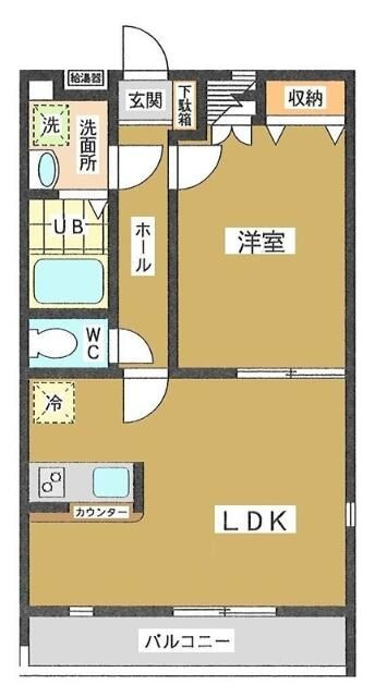 ビューグリーン深沢の間取り|間取りです。