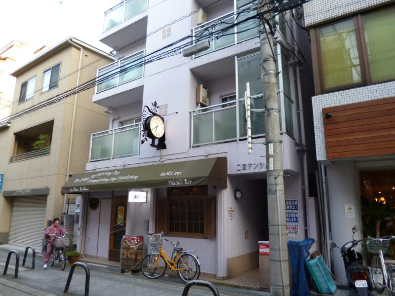 二宮マンションのバルコニー