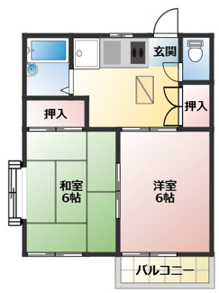 【間取り】 | ＭＫハイム