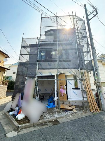板橋区徳丸6丁目　20帖超LDK　角地×車庫付き戸建　最終1棟の外観