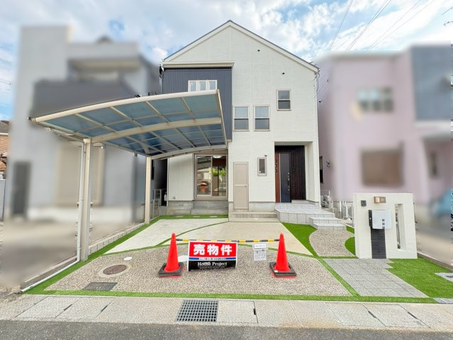 ◆リフォーム済み◆ロフト付き３LDK◆並列２台駐車可◆オール電化◆八幡市八幡山田の外観|外観