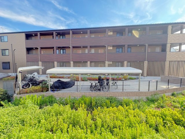 ◆リフォーム済み◆ロフト付き３LDK◆並列２台駐車可◆オール電化◆八幡市八幡山田の展望|バルコニーからの眺望
