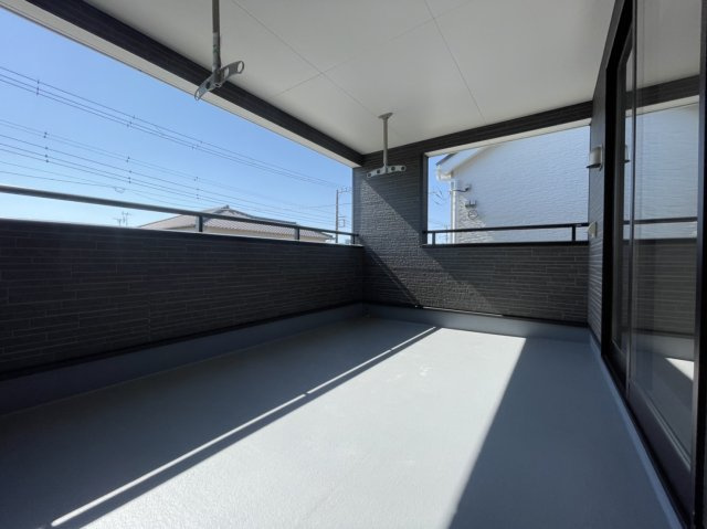 【バルコニー】 | 富士市五貫島　中古戸建 | 新築時の様子♪
